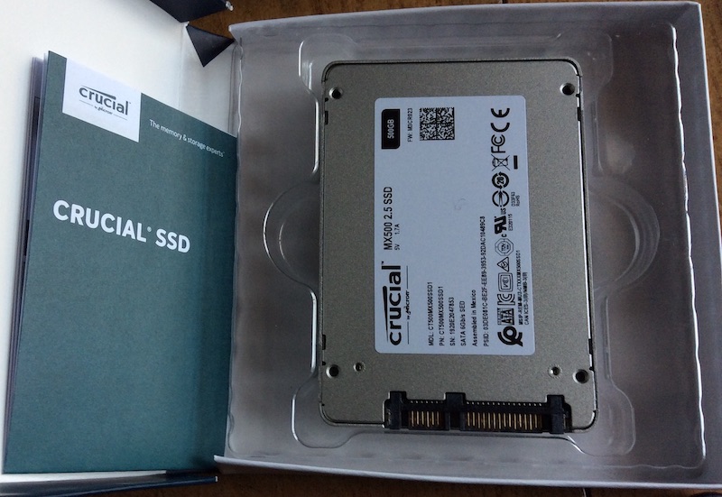 中古PCでHDDからSSDへ換装